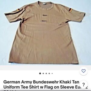 Deu Natalia German army t shirt